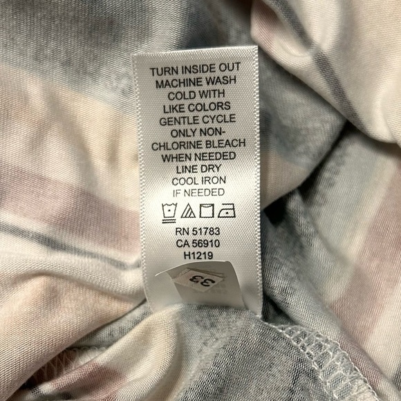 Maurices Pink and Green Sleeveless V-Neck Maxi Sundress - Picture 7 of 13